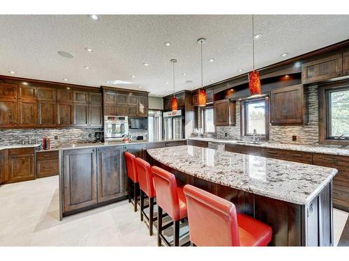 15 Vantage Ridge Estates, Rural Rocky View County, AB - Indoor Photo Showing Kitchen With Upgraded Kitchen