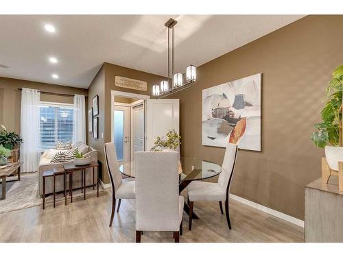 110 Cranford Close Se, Calgary, AB - Indoor Photo Showing Dining Room