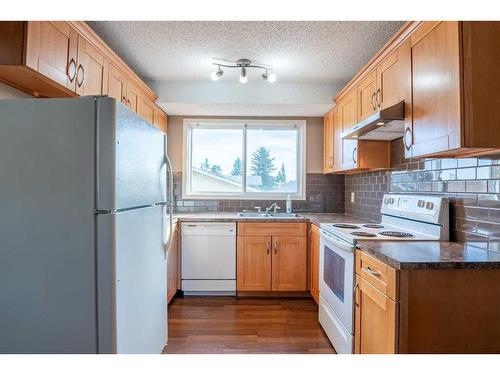 6527 23 Avenue Ne, Calgary, AB - Indoor Photo Showing Kitchen With Double Sink