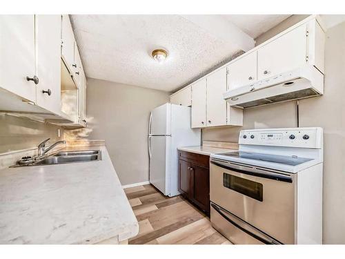 4-920 43 Street Se, Calgary, AB - Indoor Photo Showing Kitchen With Double Sink