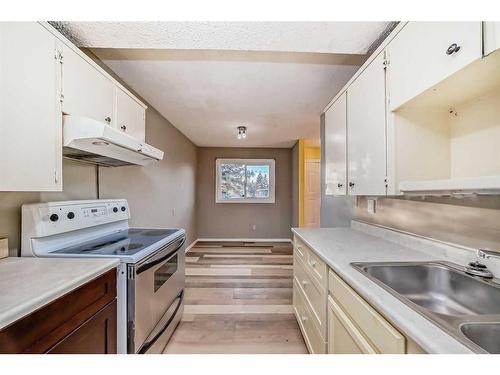 4-920 43 Street Se, Calgary, AB - Indoor Photo Showing Kitchen With Double Sink