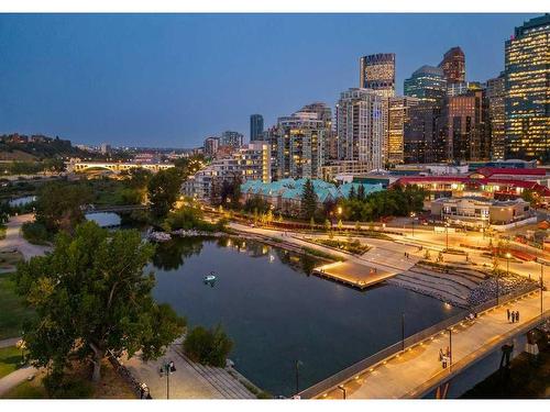 2421-222 Riverfront Avenue Sw, Calgary, AB - Outdoor With Body Of Water With View