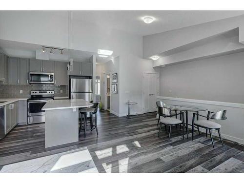 47 Sage Bluff Circle Nw, Calgary, AB - Indoor Photo Showing Kitchen With Stainless Steel Kitchen With Upgraded Kitchen