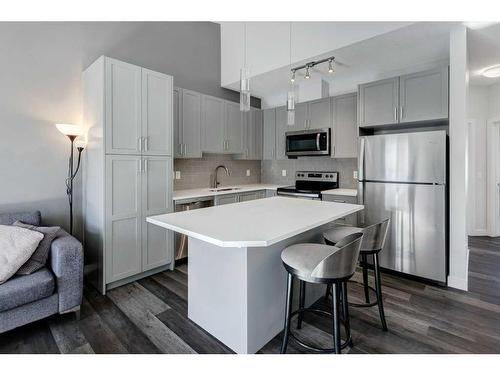 47 Sage Bluff Circle Nw, Calgary, AB - Indoor Photo Showing Kitchen With Stainless Steel Kitchen With Upgraded Kitchen