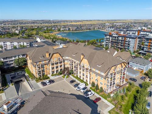 312-30 Mahogany Mews Se, Calgary, AB - Outdoor With Body Of Water With View