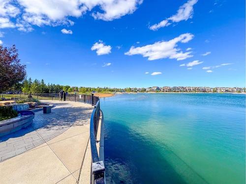 312-30 Mahogany Mews Se, Calgary, AB - Outdoor With Body Of Water With View