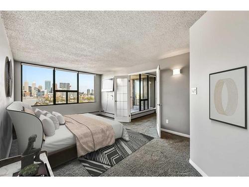 1503-330 26 Avenue Sw, Calgary, AB - Indoor Photo Showing Bedroom