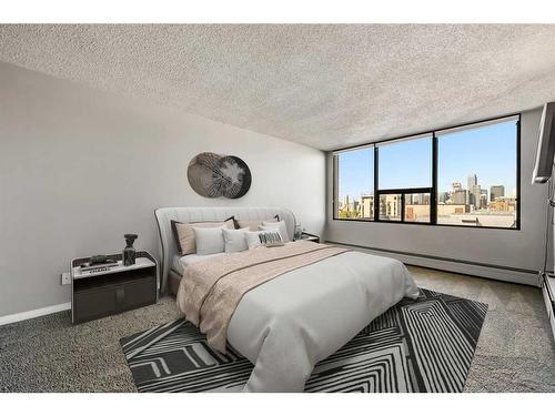 1503-330 26 Avenue Sw, Calgary, AB - Indoor Photo Showing Bedroom