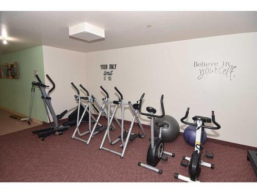 2747 Dovely Park Se, Calgary, AB - Indoor Photo Showing Gym Room