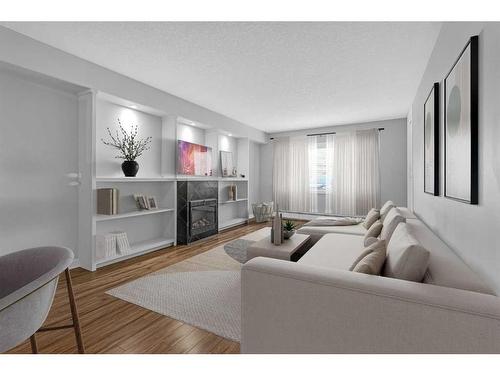 104-716 3 Avenue Nw, Calgary, AB - Indoor Photo Showing Living Room