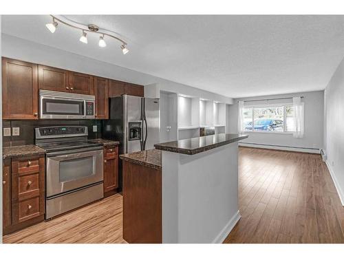 104-716 3 Avenue Nw, Calgary, AB - Indoor Photo Showing Kitchen