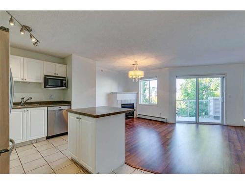 410-4000 Somervale Court Sw, Calgary, AB - Indoor Photo Showing Kitchen