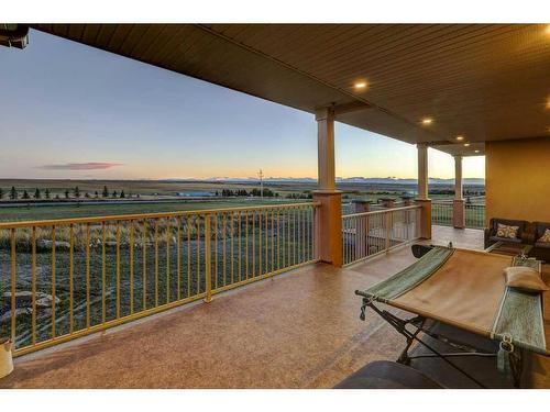 270024 N2N Estates Ridge, Rural Rocky View County, AB - Outdoor With Deck Patio Veranda With View With Exterior