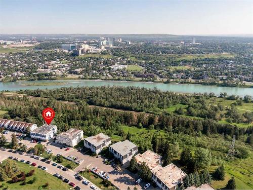 202-312 Cedar Crescent Sw, Calgary, AB - Outdoor With Body Of Water With View