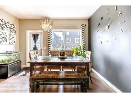 1362 Bayside Drive Sw, Airdrie, AB - Indoor Photo Showing Dining Room