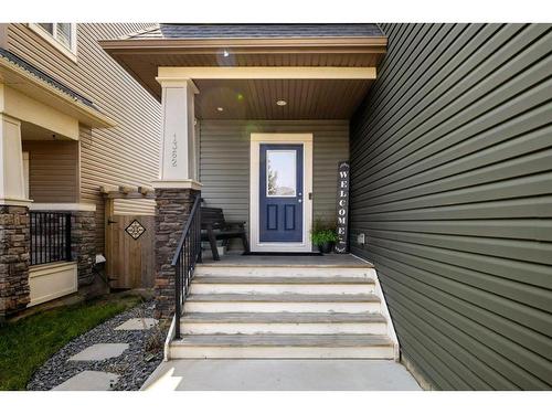 1362 Bayside Drive Sw, Airdrie, AB - Outdoor With Deck Patio Veranda With Exterior