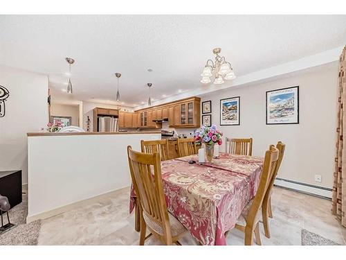 105-3719B 49 Street Nw, Calgary, AB - Indoor Photo Showing Dining Room