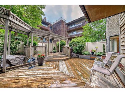 105-3719B 49 Street Nw, Calgary, AB - Outdoor With Deck Patio Veranda With Exterior