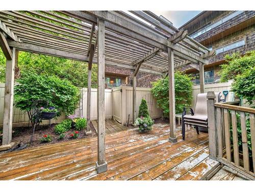 105-3719B 49 Street Nw, Calgary, AB - Outdoor With Deck Patio Veranda With Exterior