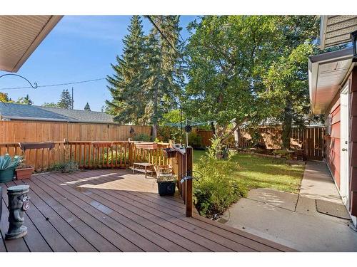 6119 Lacombe Way Sw, Calgary, AB - Outdoor With Deck Patio Veranda