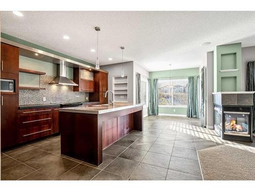 117 Kincora Place Nw, Calgary, AB - Indoor Photo Showing Kitchen With Upgraded Kitchen