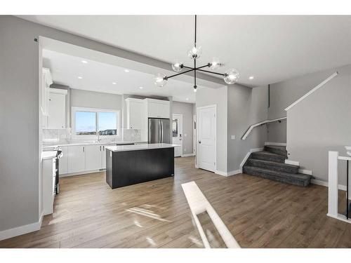 226 Marmot Walk Nw, Calgary, AB - Indoor Photo Showing Kitchen With Upgraded Kitchen