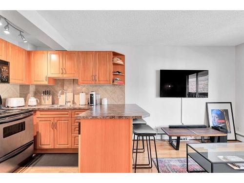 402-104 24 Avenue Sw, Calgary, AB - Indoor Photo Showing Kitchen