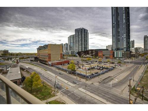 504-325 3 Street Se, Calgary, AB - Outdoor With Balcony With View