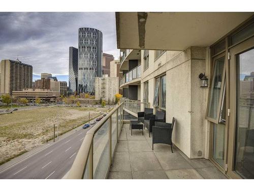 504-325 3 Street Se, Calgary, AB - Outdoor With Balcony