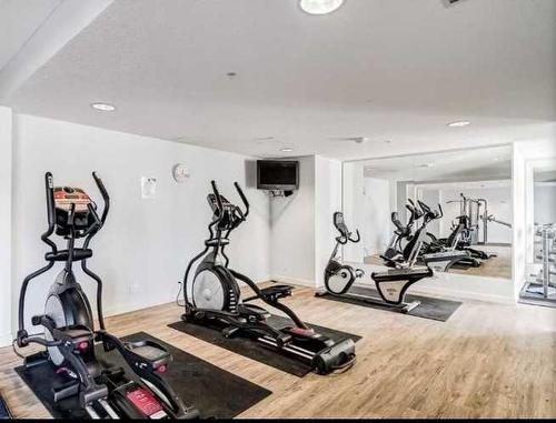 504-325 3 Street Se, Calgary, AB - Indoor Photo Showing Gym Room