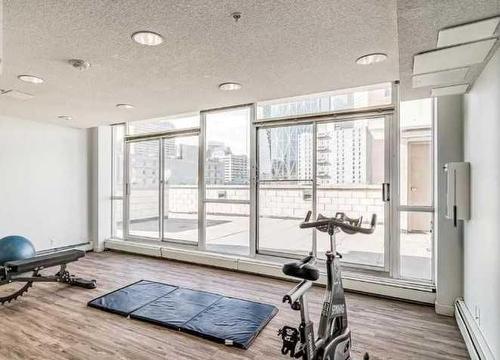 504-325 3 Street Se, Calgary, AB - Indoor Photo Showing Gym Room