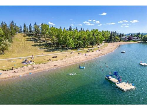 91 Midglen Way Se, Calgary, AB - Outdoor With Body Of Water With View