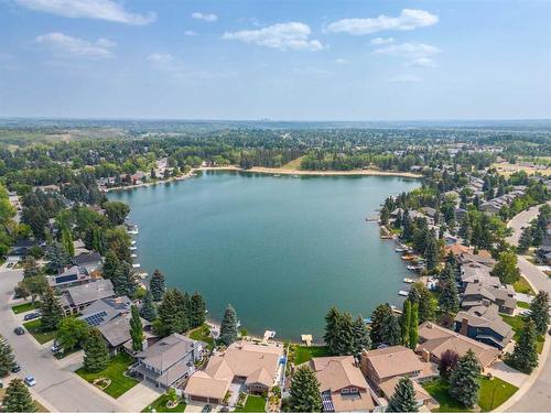 91 Midglen Way Se, Calgary, AB - Outdoor With Body Of Water With View