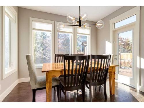 19 Mahogany Rise Se, Calgary, AB - Indoor Photo Showing Dining Room