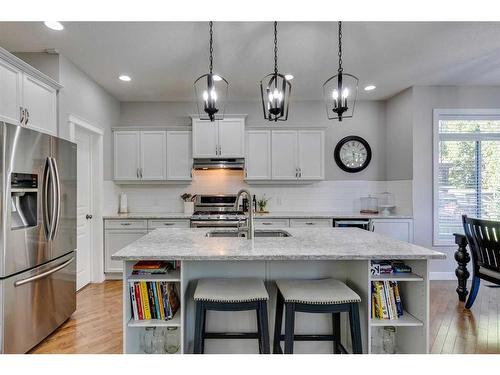 530 Tuscany Ravine Road Nw, Calgary, AB - Indoor Photo Showing Kitchen With Stainless Steel Kitchen With Upgraded Kitchen