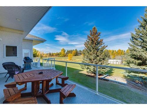 15 Taylor Bay, Rural Rocky View County, AB - Outdoor With Balcony With View