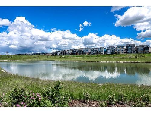 181 Carrington Crescent Nw, Calgary, AB - Outdoor With Body Of Water With View