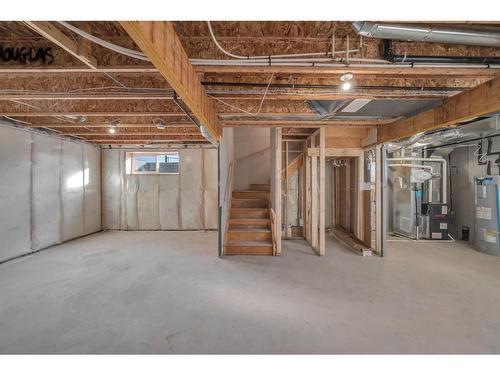 411 Sora Boulevard Se, Calgary, AB - Indoor Photo Showing Basement