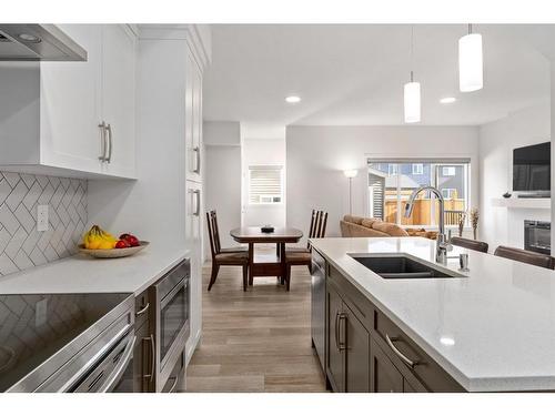 68 Legacy Glen Place Se, Calgary, AB - Indoor Photo Showing Kitchen With Double Sink With Upgraded Kitchen