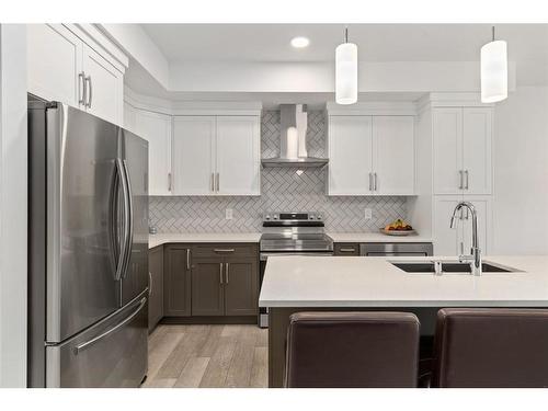 68 Legacy Glen Place Se, Calgary, AB - Indoor Photo Showing Kitchen With Stainless Steel Kitchen With Upgraded Kitchen