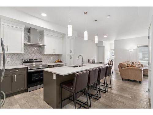 68 Legacy Glen Place Se, Calgary, AB - Indoor Photo Showing Kitchen With Stainless Steel Kitchen With Upgraded Kitchen