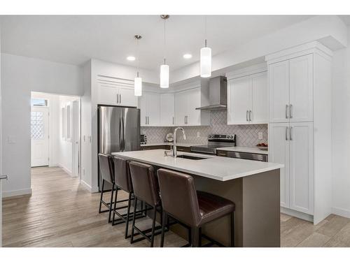 68 Legacy Glen Place Se, Calgary, AB - Indoor Photo Showing Kitchen With Stainless Steel Kitchen With Upgraded Kitchen