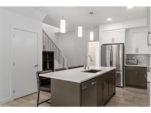 68 Legacy Glen Place Se, Calgary, AB - Indoor Photo Showing Kitchen With Stainless Steel Kitchen With Upgraded Kitchen