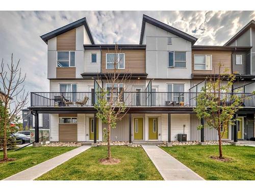 138-301 Redstone Boulevard Ne, Calgary, AB - Outdoor With Balcony With Facade