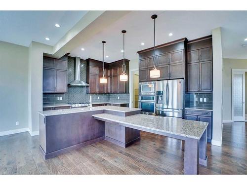 94 Panton View Nw, Calgary, AB - Indoor Photo Showing Kitchen With Stainless Steel Kitchen With Upgraded Kitchen