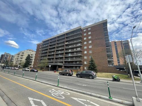 901-1335 12 Avenue Sw, Calgary, AB - Outdoor With Balcony With Facade