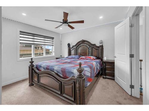 89 Saddlestone Place Ne, Calgary, AB - Indoor Photo Showing Bedroom