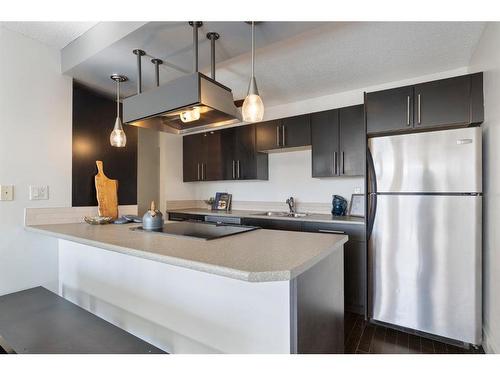 504-505 19 Avenue Sw, Calgary, AB - Indoor Photo Showing Kitchen With Stainless Steel Kitchen With Double Sink