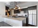 504-505 19 Avenue Sw, Calgary, AB  - Indoor Photo Showing Kitchen With Stainless Steel Kitchen With Double Sink 