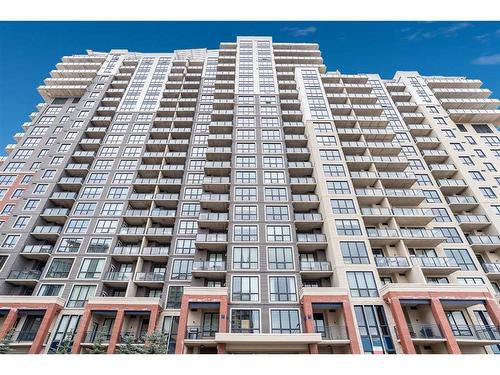 505-8880 Horton Road Sw, Calgary, AB - Outdoor With Balcony With Facade